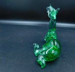 green glass horse f